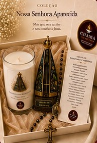 Kit devocional Nossa Senhora Aparecida