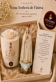 Kit devocional Nossa Senhora de Fátima